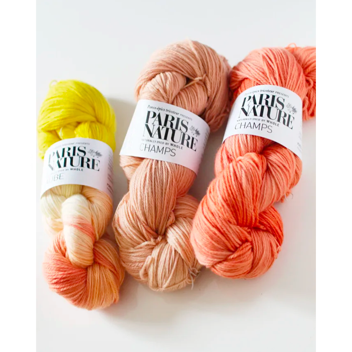 Paris Nature Fingering Yarn, Natural Yarn