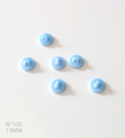 Bouton en matière naturelle n°102