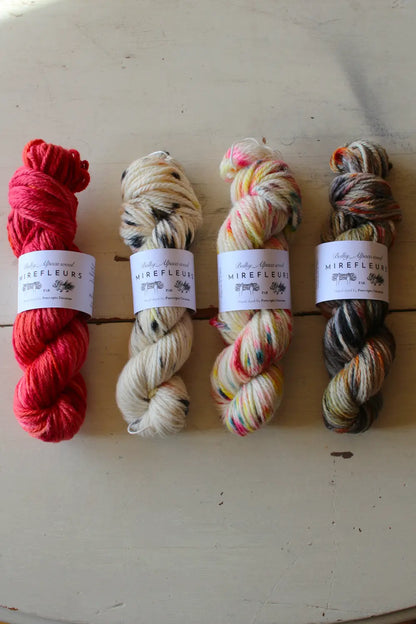 "Mirefleurs" - Bulky - Hand-dyed alpaca wool