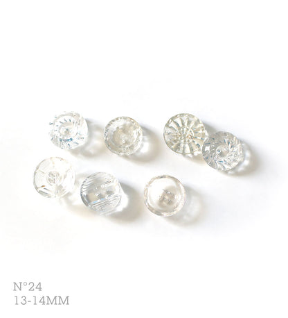 Bouton n°24, aspect brillant