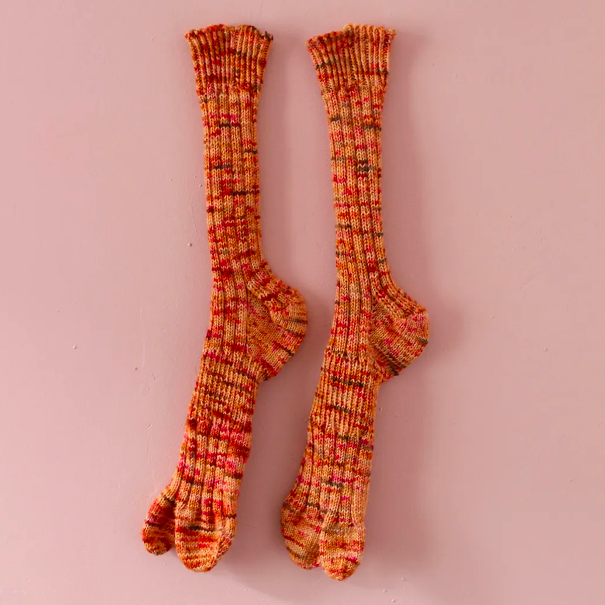 Hand-Knitted Dimanche Socks