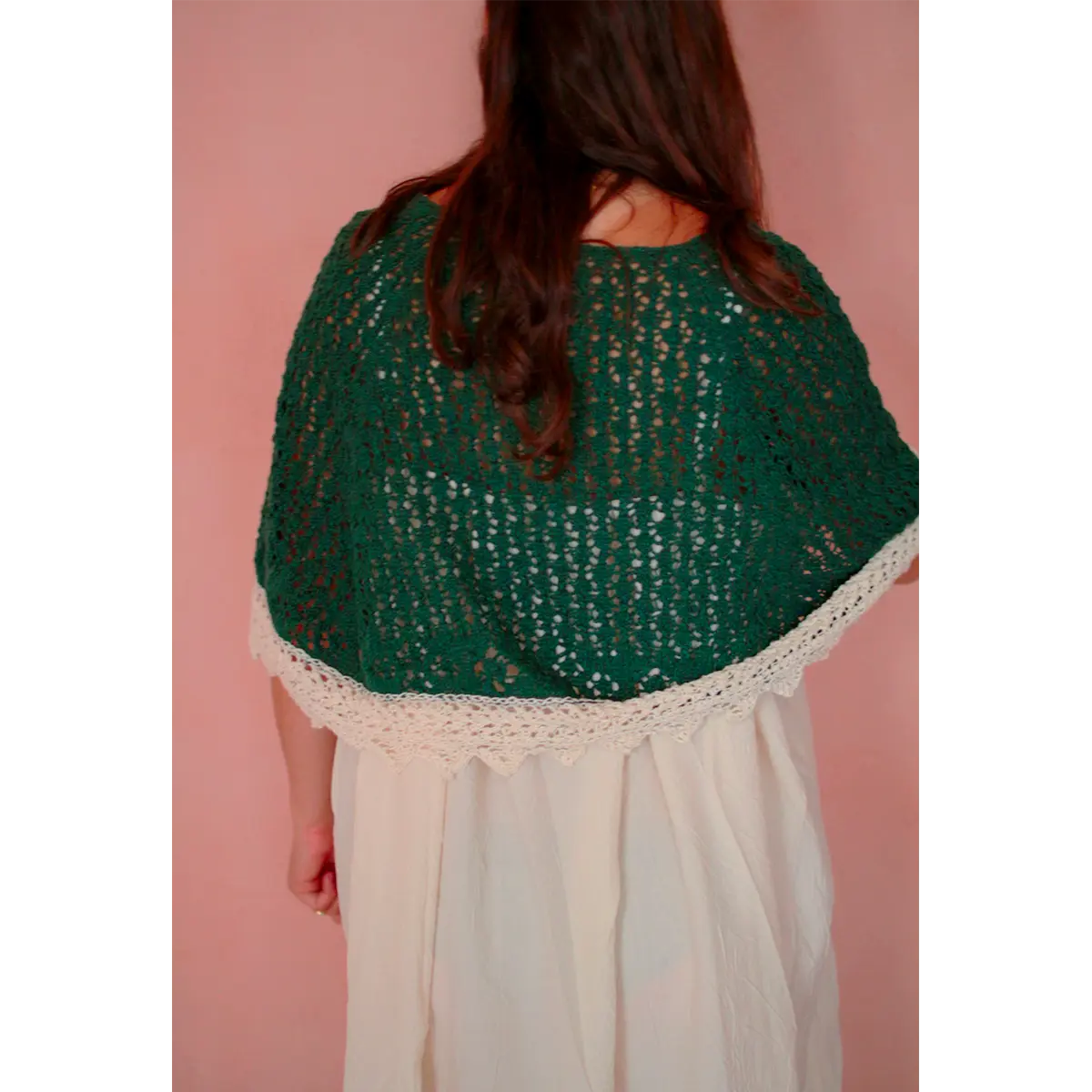 Hand-knitted Gloriette sweater, French creation