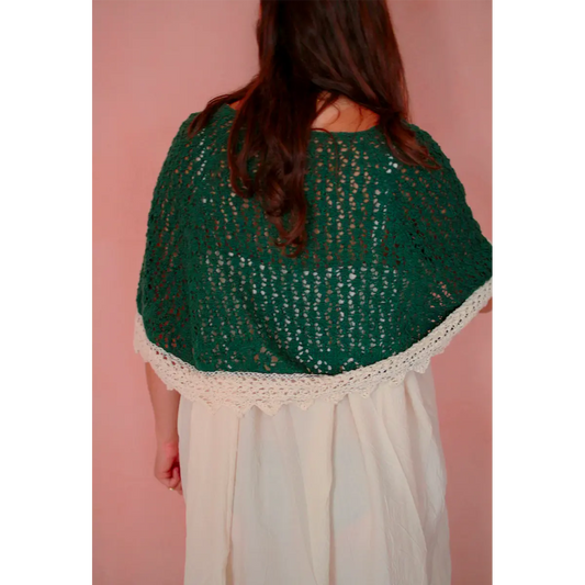 Hand-knitted Gloriette sweater, French creation