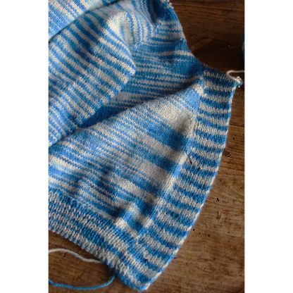 Hand-knitted Chill Morning sweater, casual wear