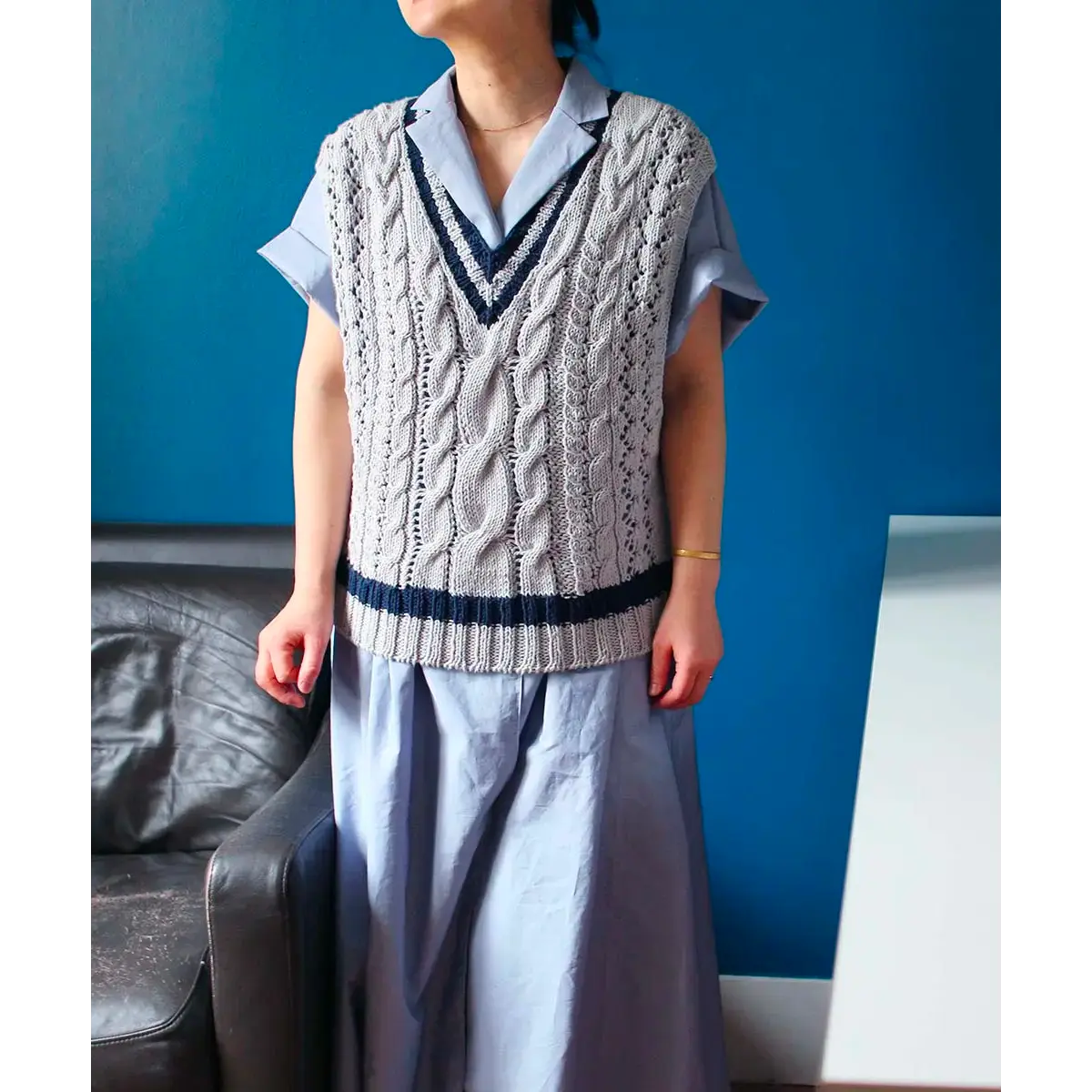 Bookletkit No.8: Pattern of the “Cricket” tank-top in cotton (pattern only)