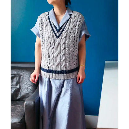 Bookletkit No.8: Pattern of the “Cricket” tank-top in cotton (pattern only)
