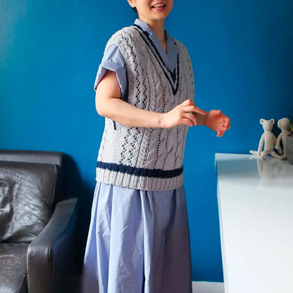 Bookletkit No.8: Pattern of the “Cricket” tank-top in cotton (pattern only)
