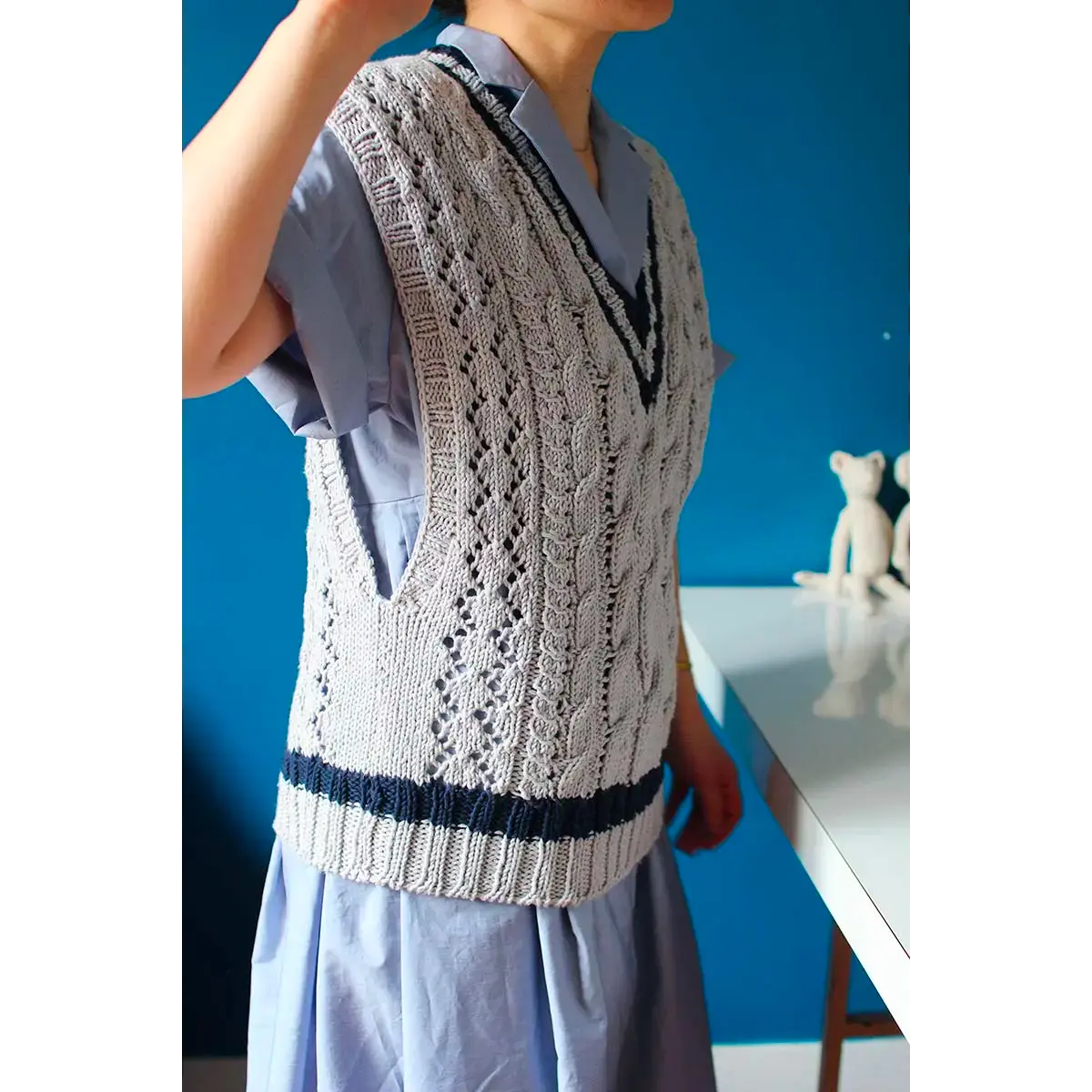 Bookletkit No.8: Pattern of the “Cricket” tank-top in cotton (pattern only)