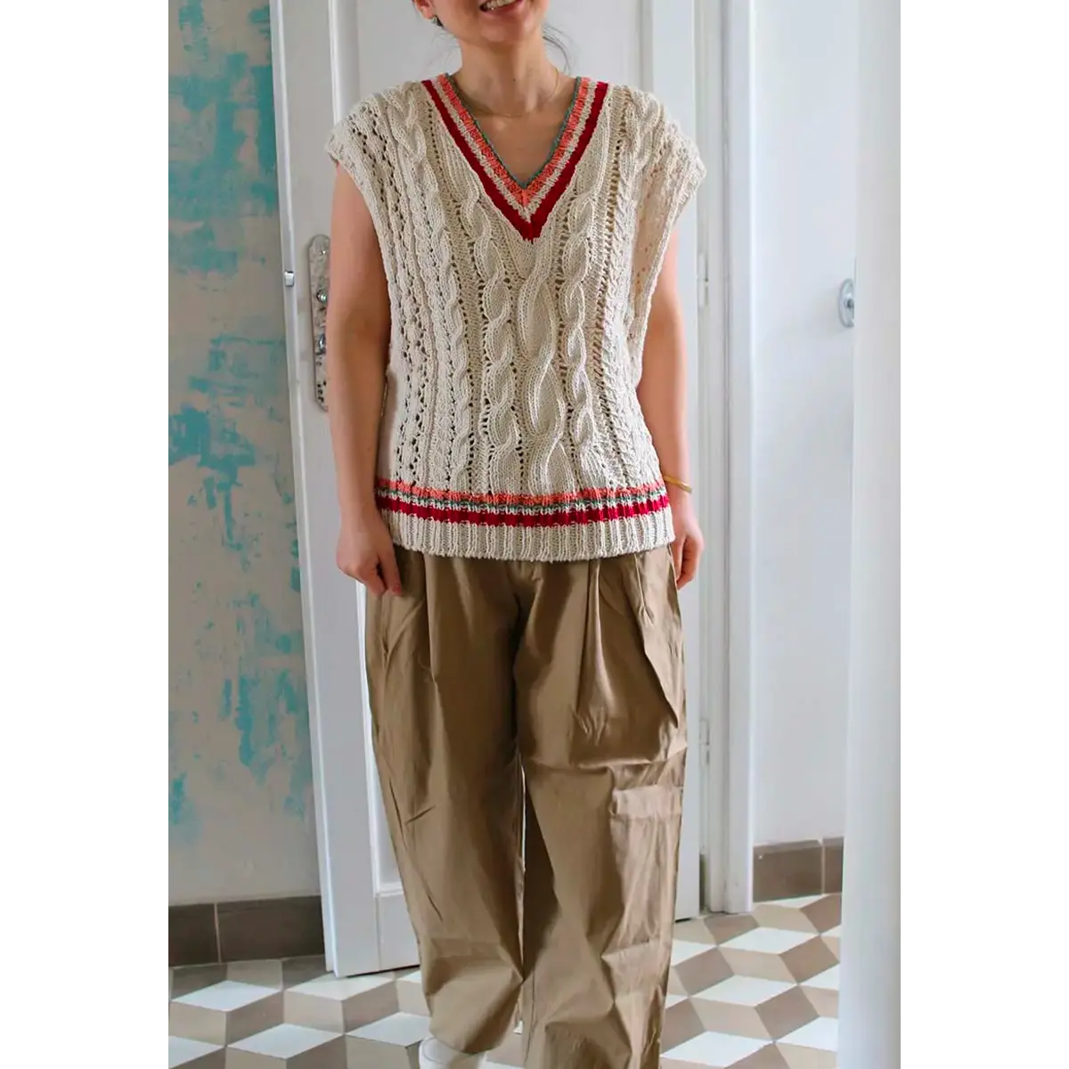 Bookletkit No.8: Pattern of the “Cricket” tank-top in cotton (pattern only)