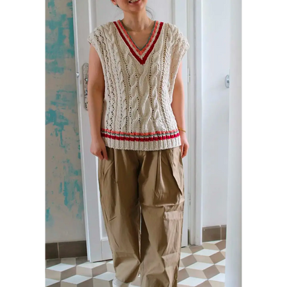 Bookletkit No.8: Pattern of the “Cricket” tank-top in cotton (pattern only)