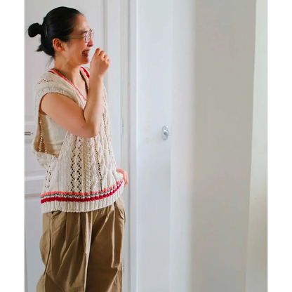 Bookletkit No.8: Pattern of the “Cricket” tank-top in cotton (pattern only)