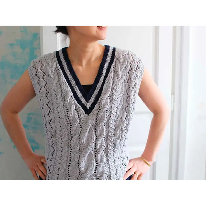 Bookletkit No.8: Pattern of the “Cricket” tank-top in cotton (pattern only)