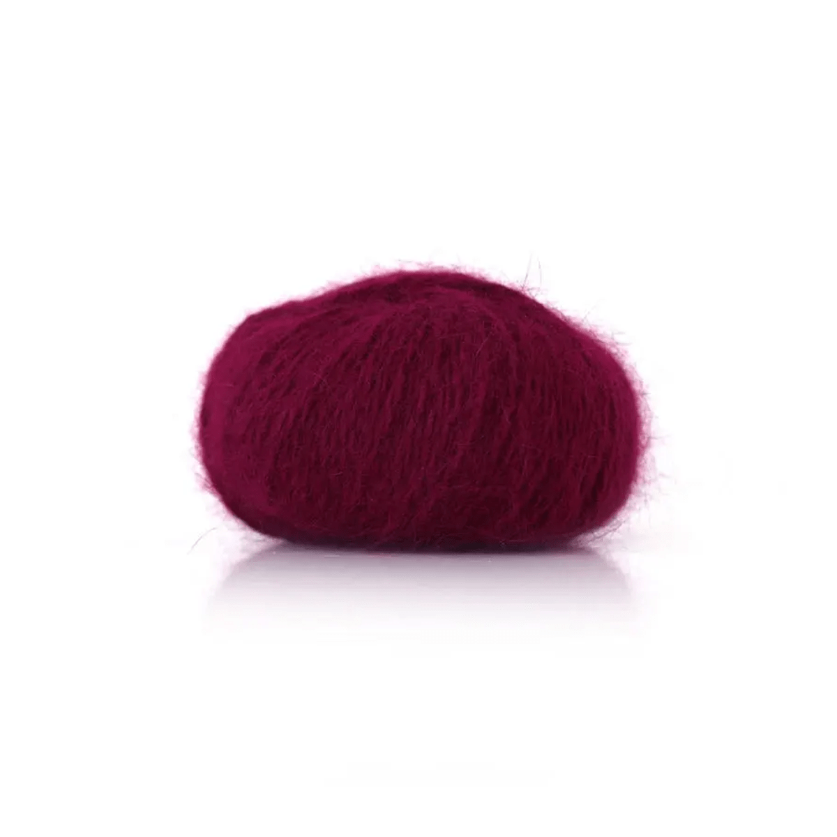 Fonty Angora Wool, Bordeaux Color
