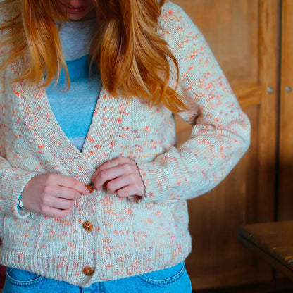 “Mirefleurs” – Dk-Worsted-Aran – 手染めの中太アルパカウール