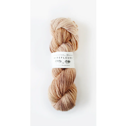 “Mirefleurs” – Dk-Worsted-Aran – 手染めの中太アルパカウール