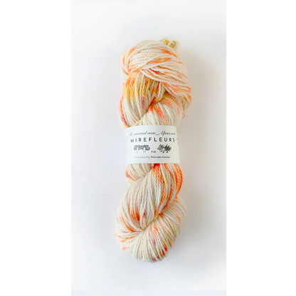 “Mirefleurs” – Dk-Worsted-Aran – 手染めの中太アルパカウール