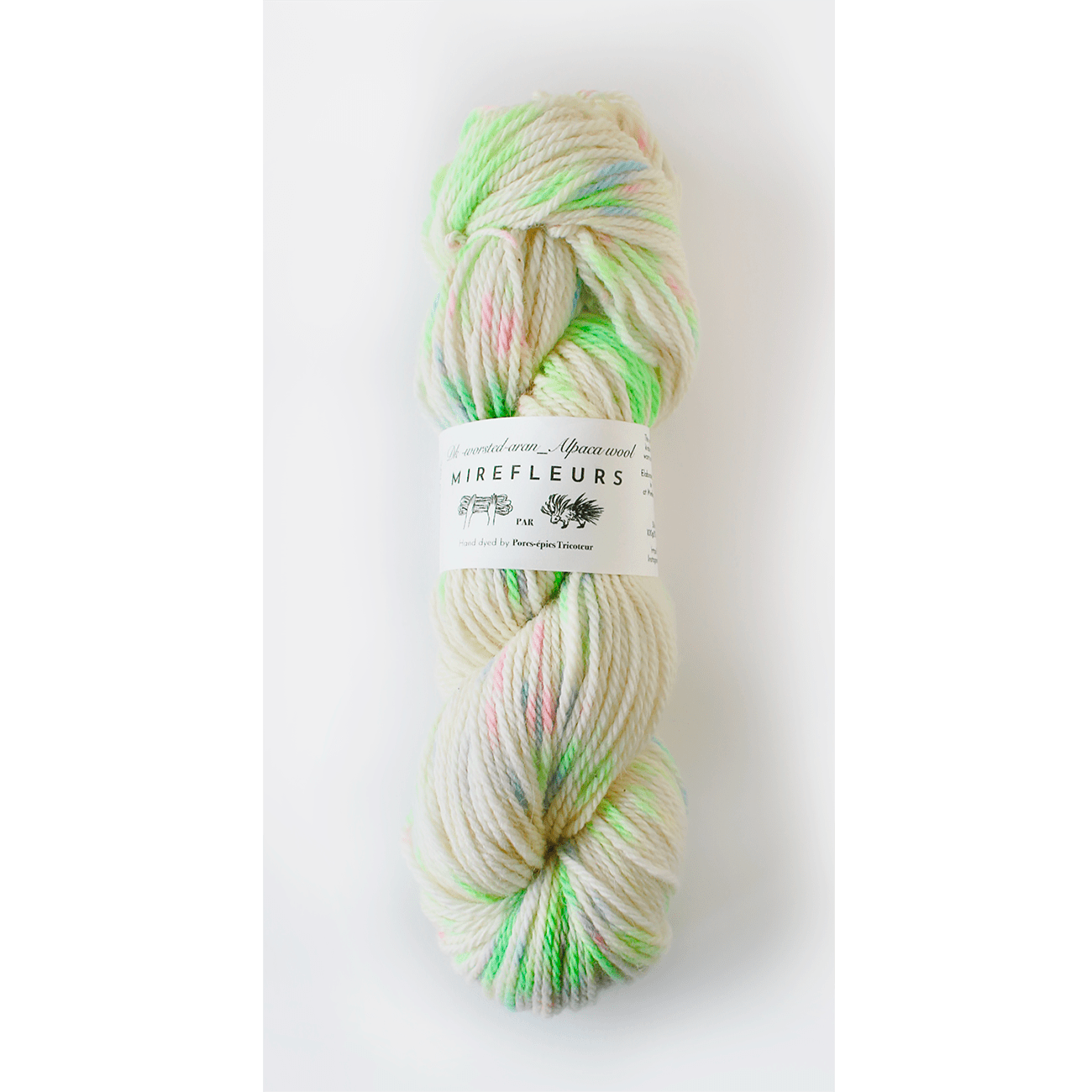 Mirefleurs DK アルパカウール（Prism・マルチカラー）