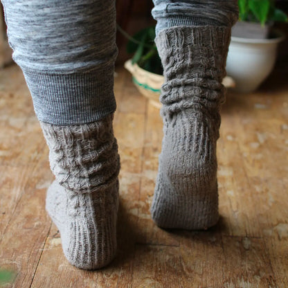 “Mirefleurs Potager” Sport-dk Recycled wool 草木手染めのリサイクルウール