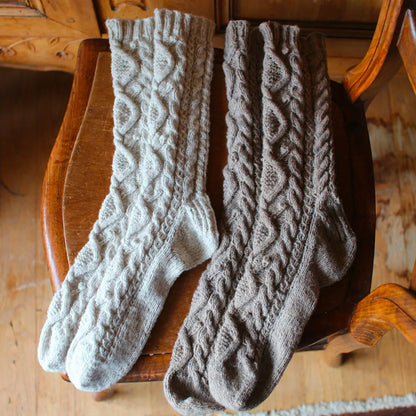 “Mirefleurs Potager” Sport-dk Recycled wool 草木手染めのリサイクルウール