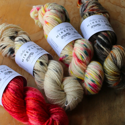 "Mirefleurs" - Bulky - Hand-dyed alpaca wool