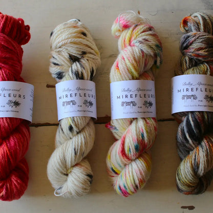 Mirefleurs Bulky Alpaca wool, soft texture