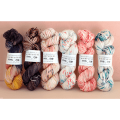 « Mirefleurs » – Sport – DK _ fine wool 手染めの中太のファインウール