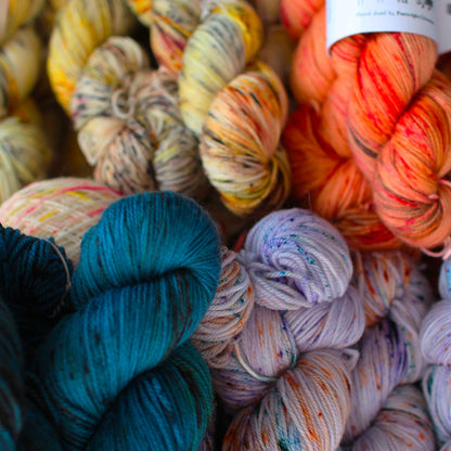 "Mirefleurs" - Fingering - Superwash Merino, hand-dyed
