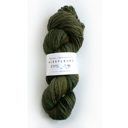 "Mirefleurs" - fingering - Superwash Mérino, teinture à la main