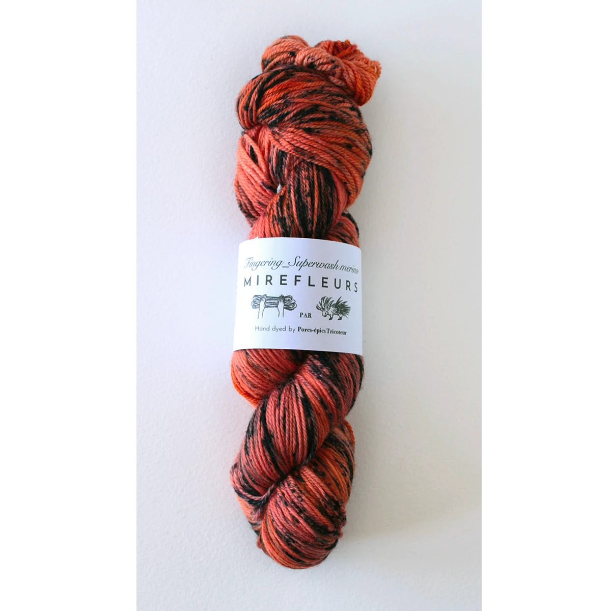 "Mirefleurs" - Fingering - Superwash Merino, hand-dyed