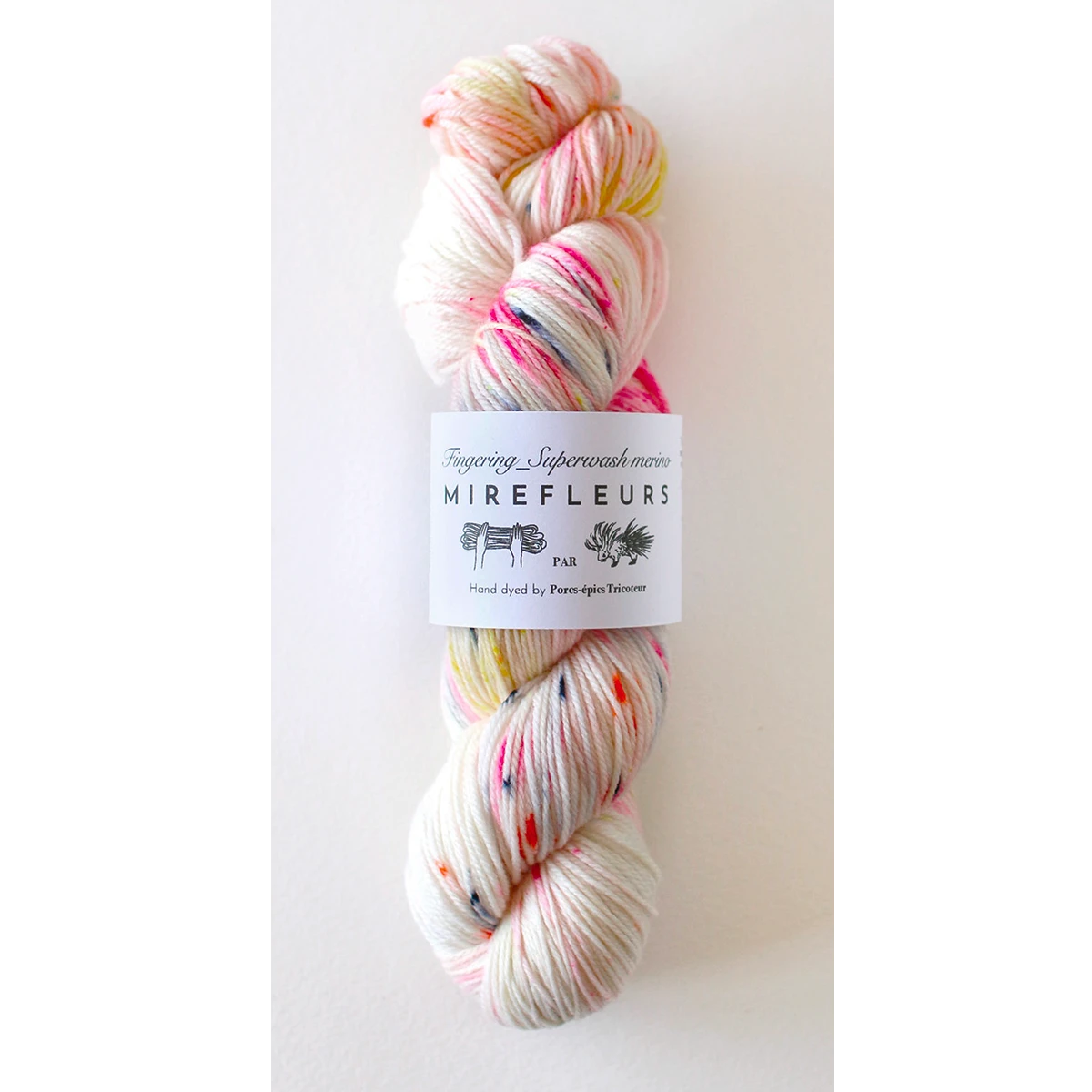 "Mirefleurs" - Fingering - Superwash Merino, hand-dyed