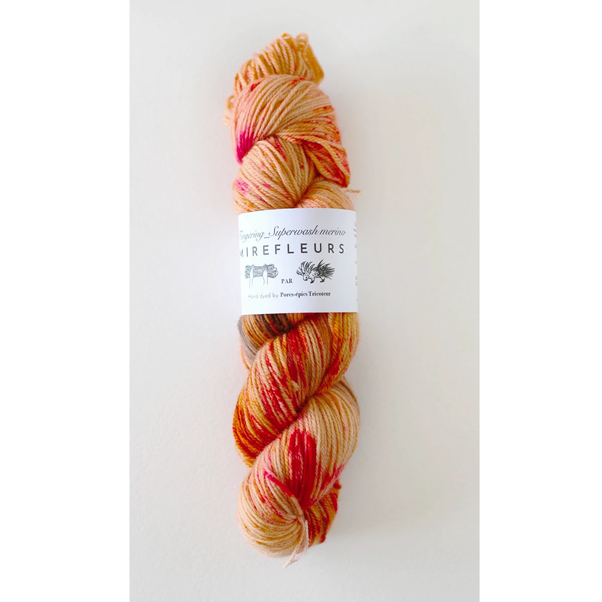 "Mirefleurs" - Fingering - Superwash Merino, hand-dyed