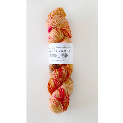 "Mirefleurs" - Fingering - Superwash Merino, hand-dyed