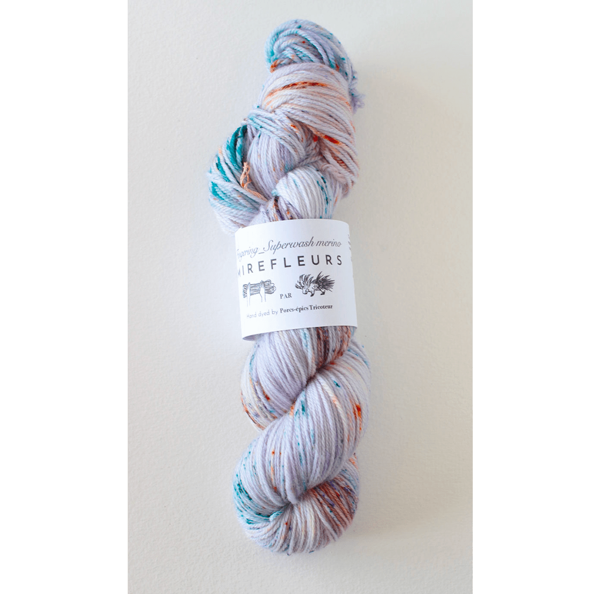 Mirefleurs Baby Merino Wool, Deep Purple