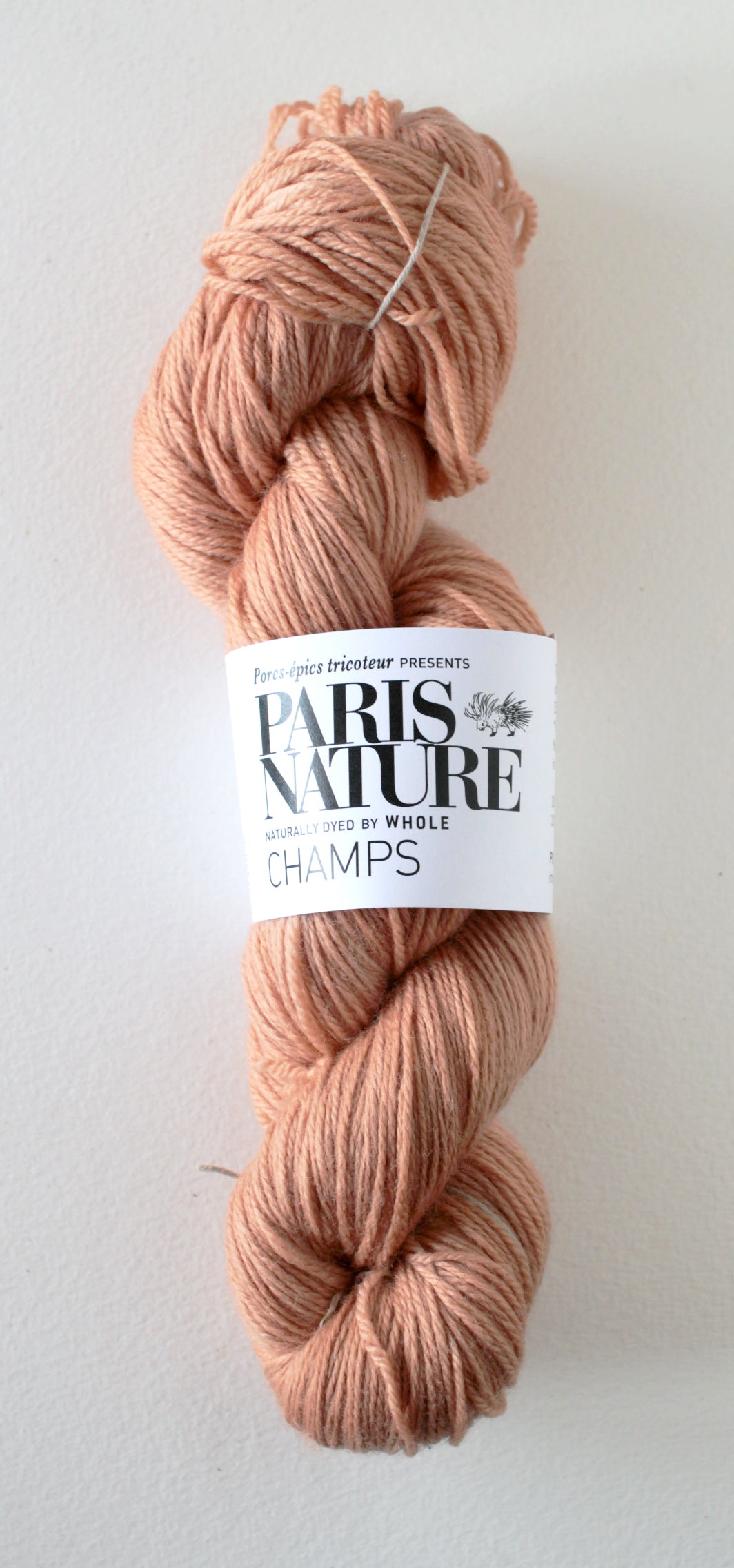 “Paris Nature (パリ・ナチュール)” Aube & Champs (細手のメリノウール) – パリの草木手染め糸