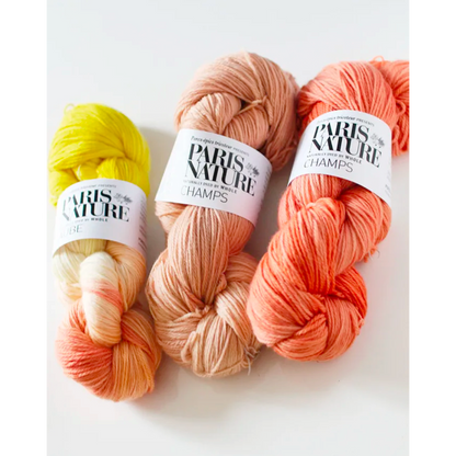 Paris Nature Fingering Yarn, Natural Yarn