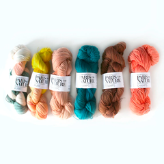 “Paris Nature” Aube&Champs (fine yarn) – hand dyed naturally wool superwash
