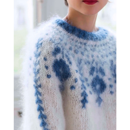 Pull Vaisselle porté, coupe confortable et moderne
