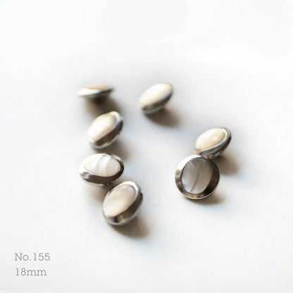 Bouton n°155, coloris doux