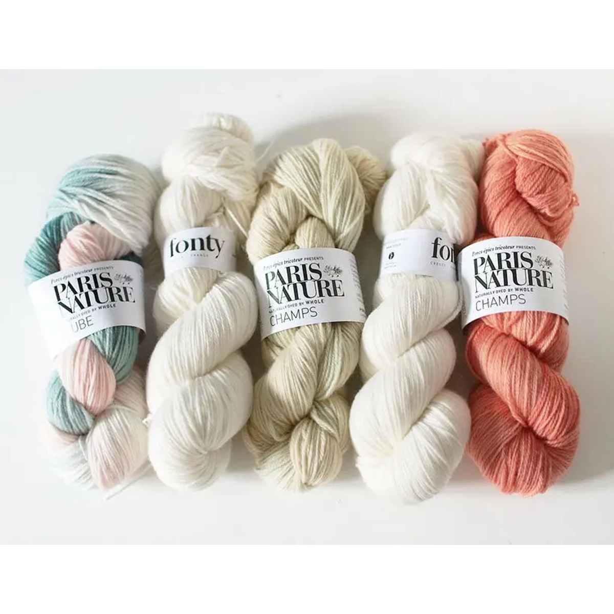 Fonty "BB merino" superwash, skein, ecru