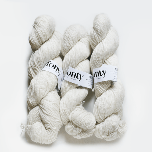 Fonty Tartine 3 Wool Skein, Sock Yarn